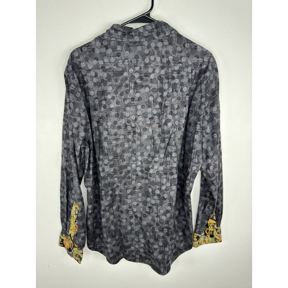 Rare Robert Weldon Original Lot Of 3 Abstract Button Down Shirts Sz Medi… - Picture 11 of 11
